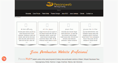 Desktop Screenshot of pesonaweb.com